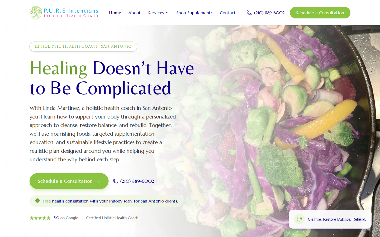 Pure Intentions website