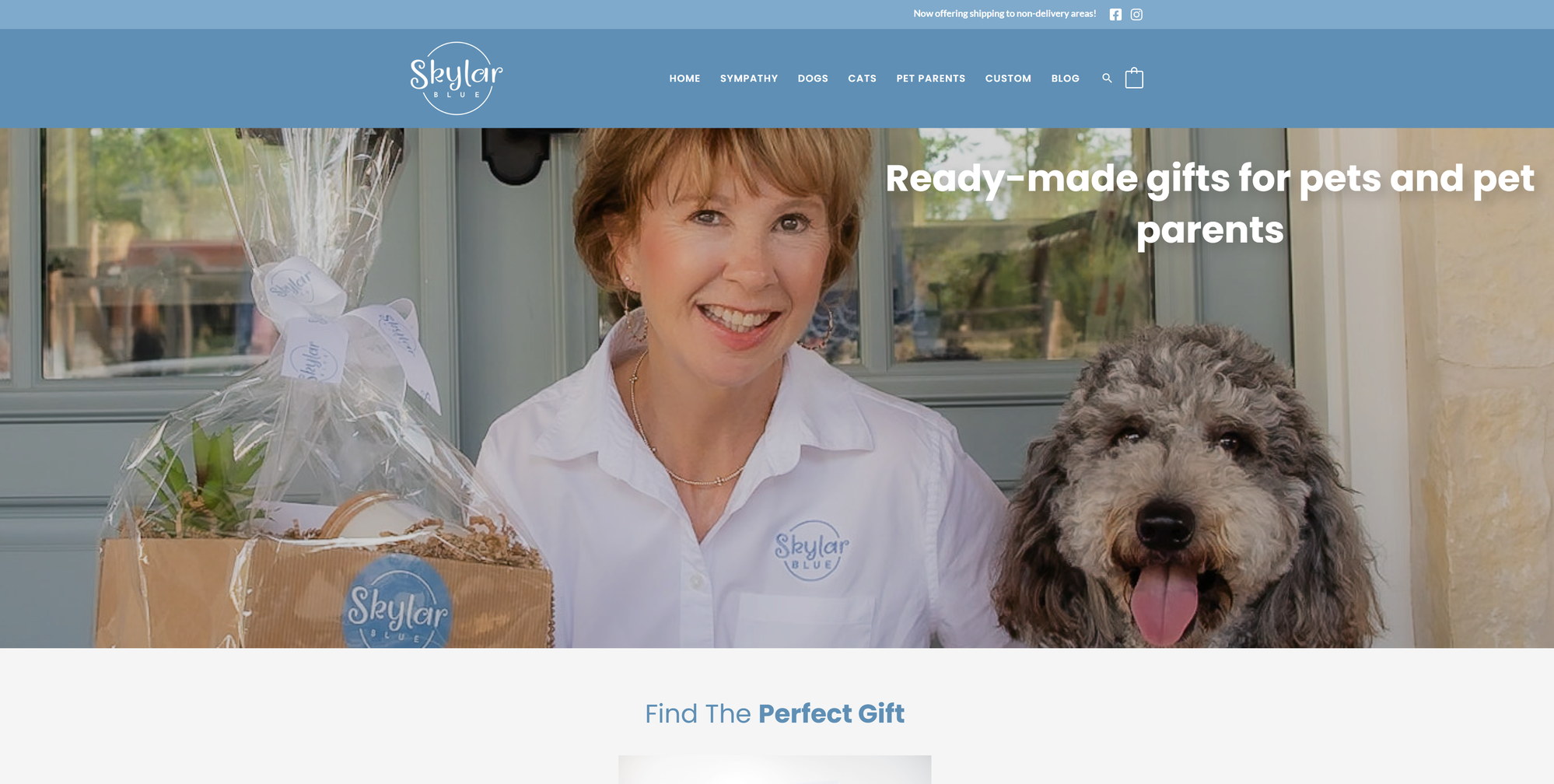 Skylar Blue website