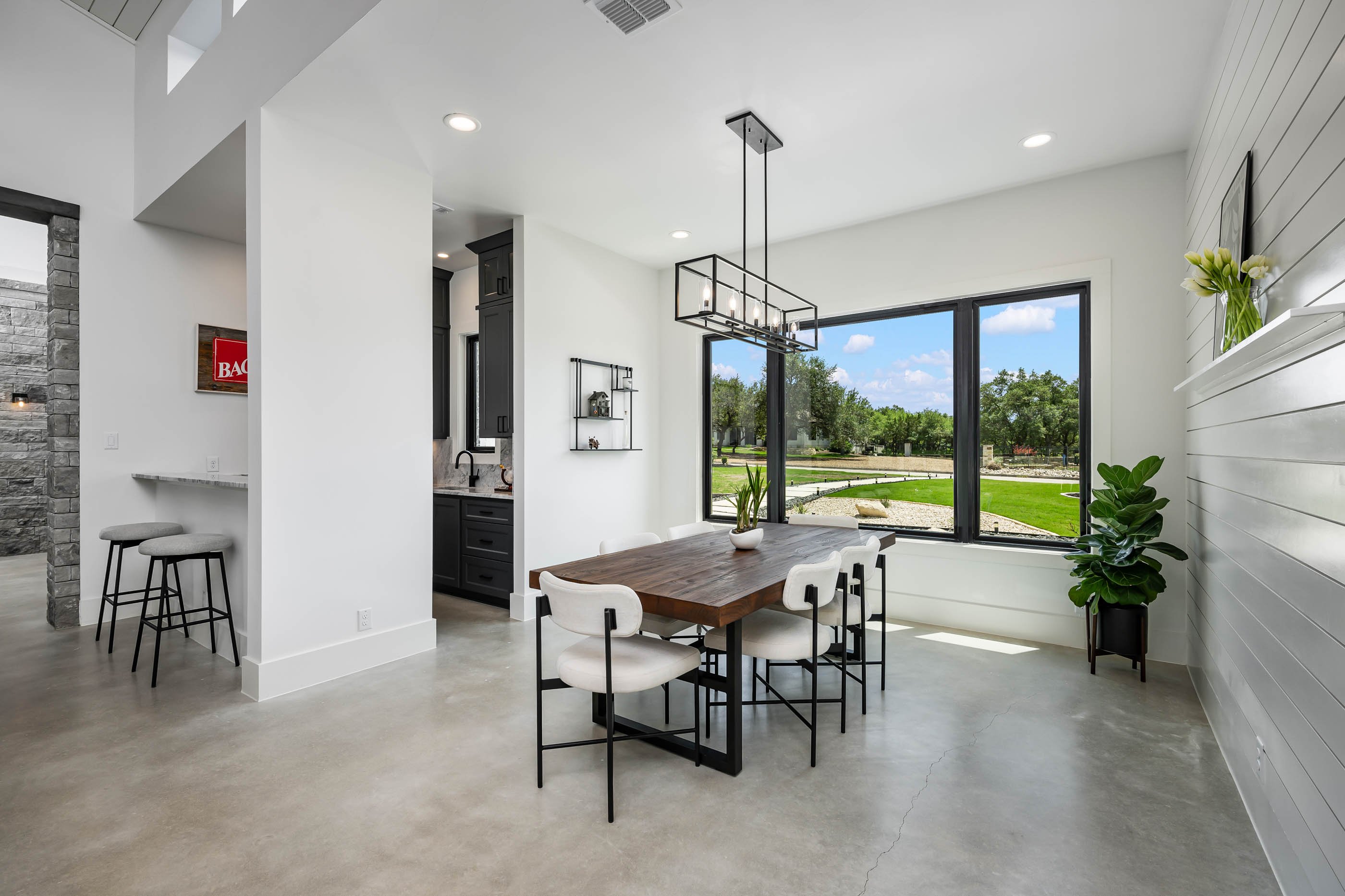 A Marquis Builders custom home kitchen detail