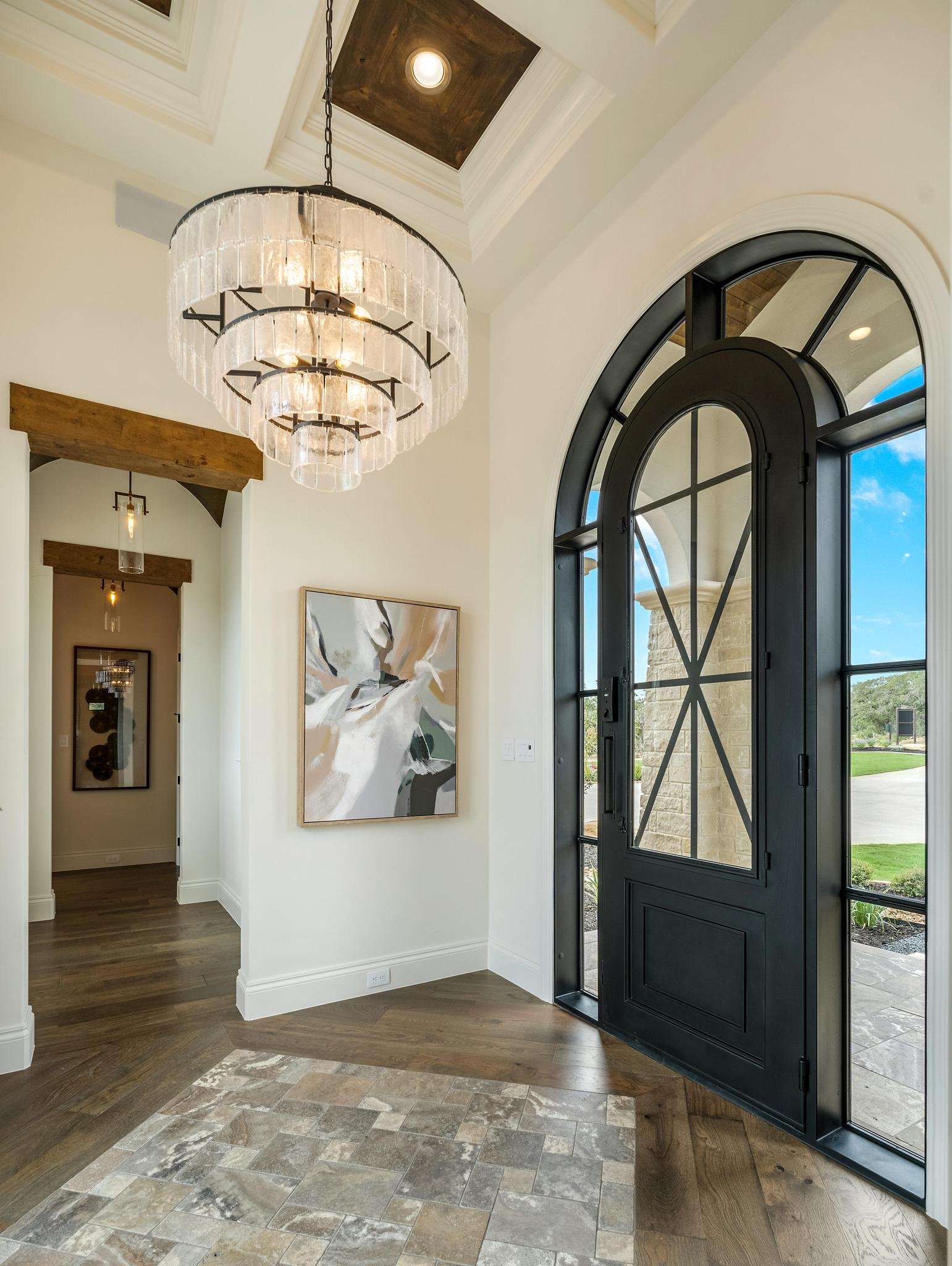 Interior of a Marquis Builders custom home in Pecan Springs, Boerne