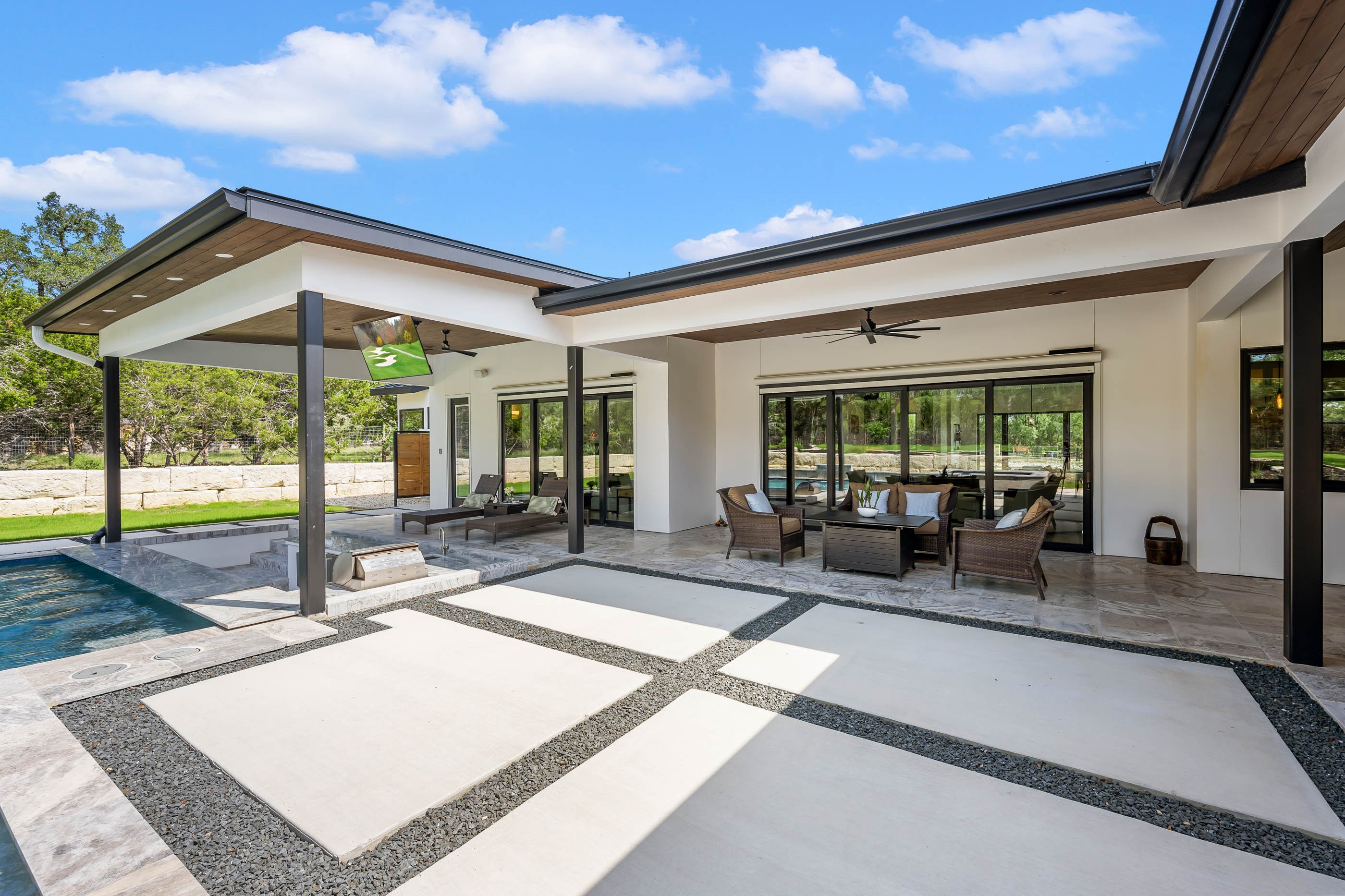 A Marquis Builders custom home interior space