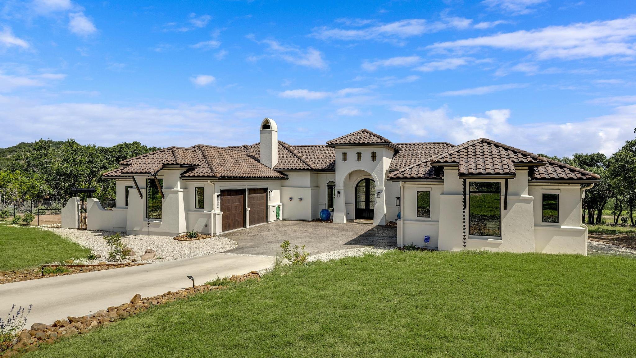 A custom home built by Marquis Builders in San Antonio