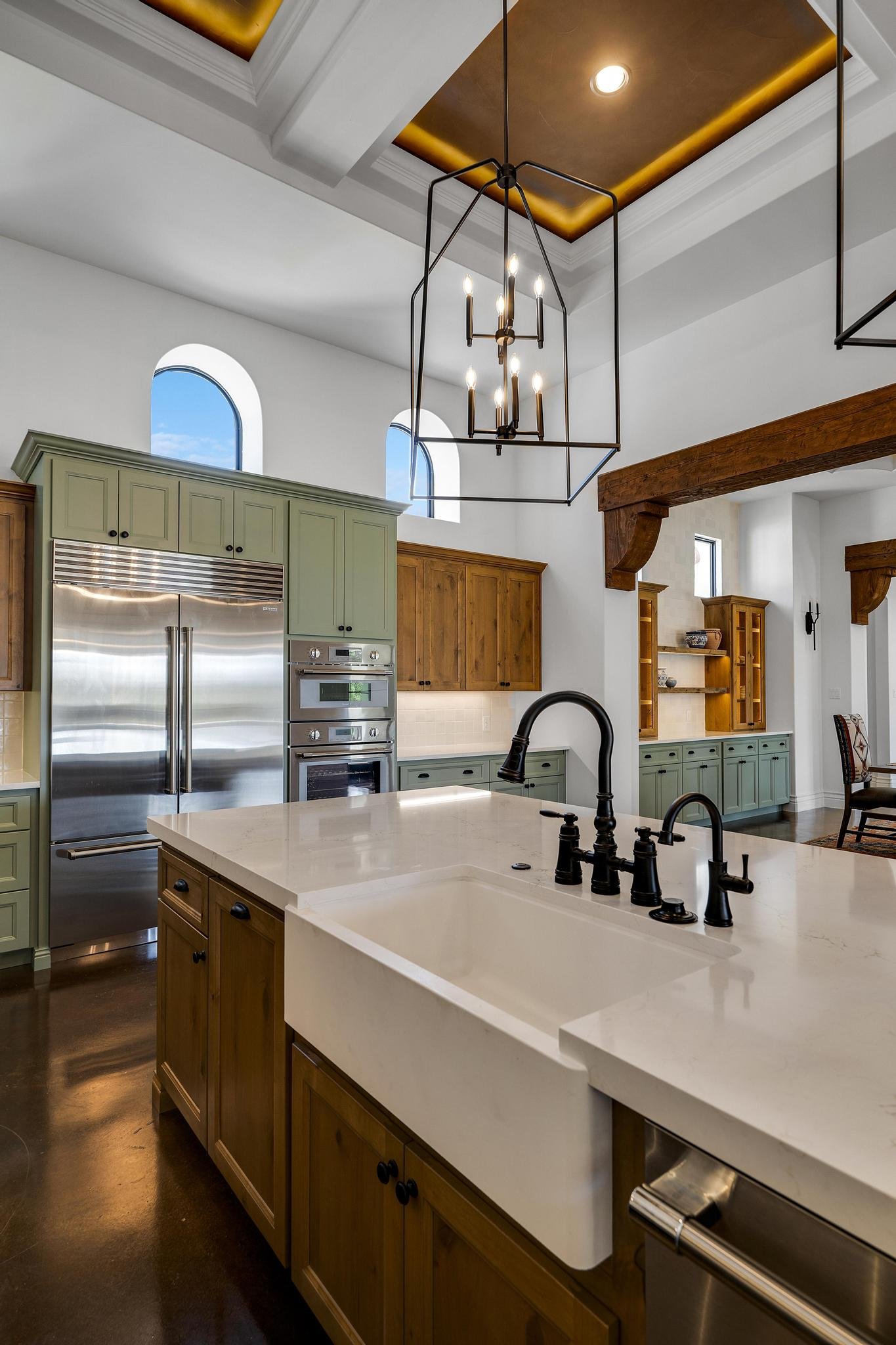 Custom home built by Marquis Builders, exterior