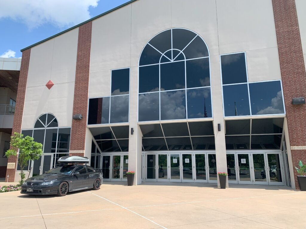 Commercial window tinting by Paragon