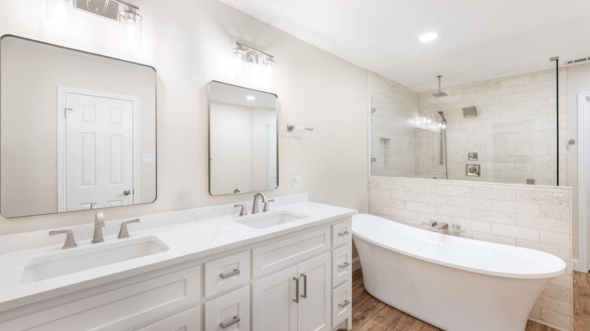 Bathroom remodel by Vintage Reconstruction